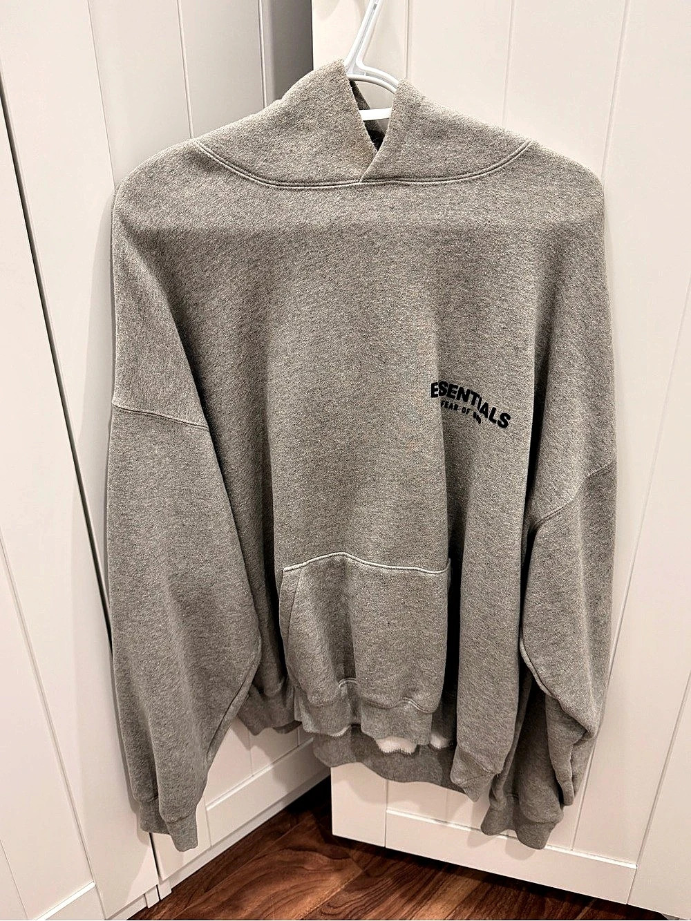 Fear of God Essentials Fear of God Grey Pullover Hoodie